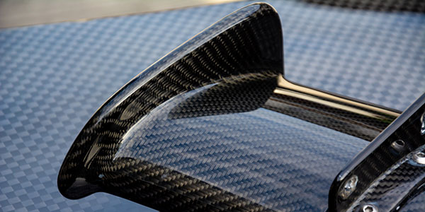 Carbon fiber composite product for motor sport and automotive ra
