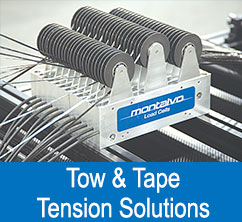 tow and tape tension control solutions for composites