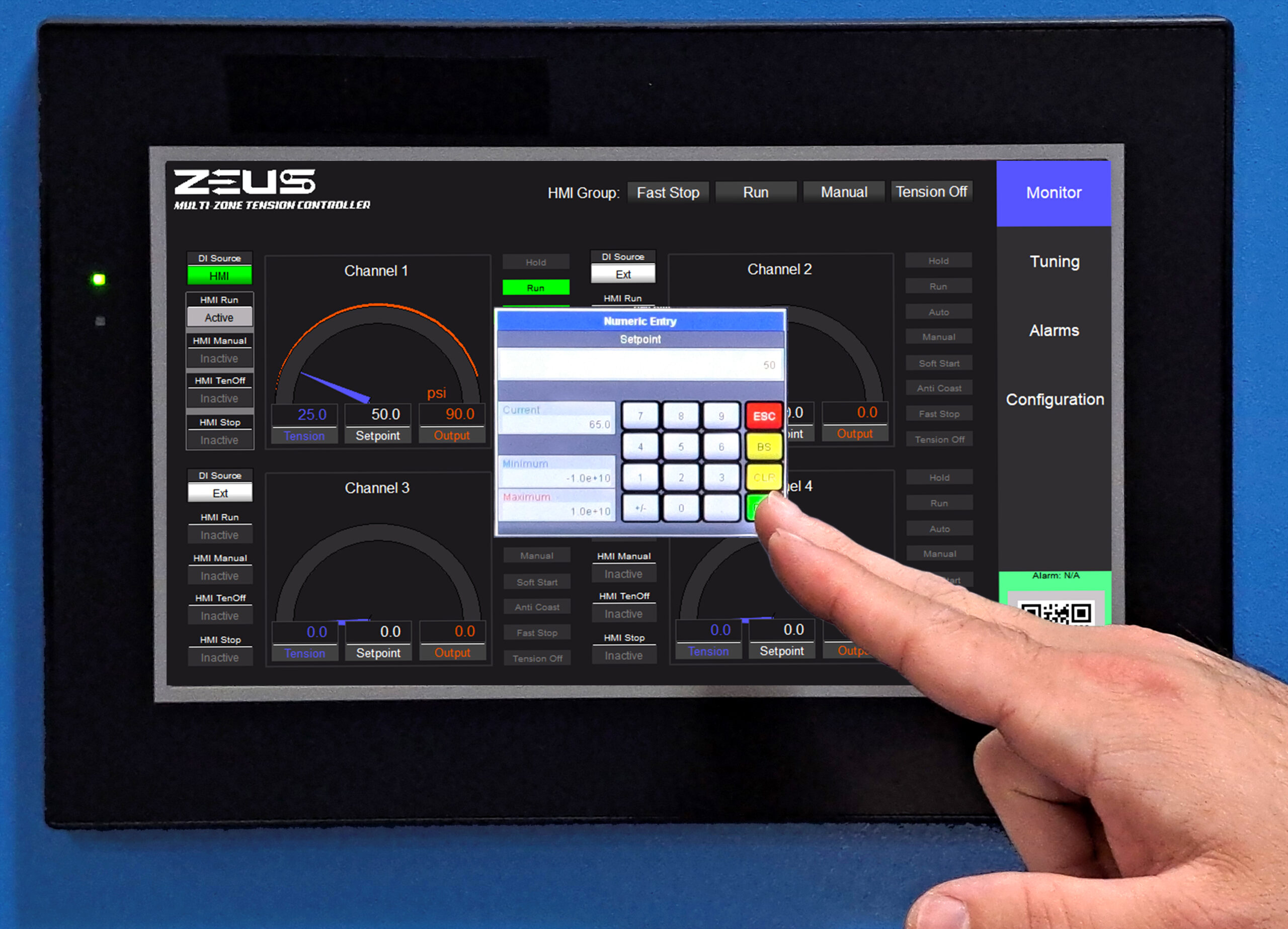 ZEUS Multi-Zone Tension Controller™